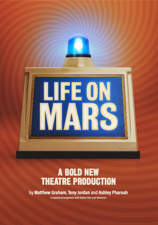 Life on Mars stage adaptation poster artwork