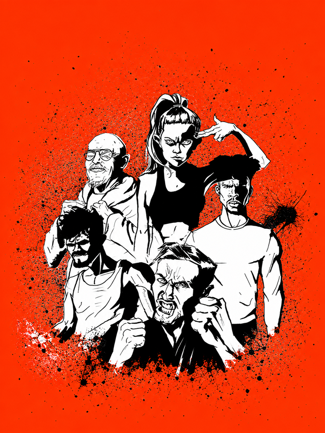 Flesh and Bone poster artwork